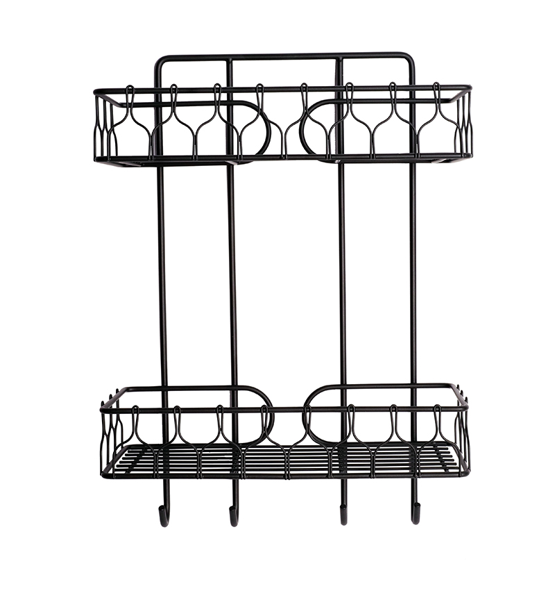 掛式雙層置物架(掛勾版) <br/> Hanging Double-tier Rack(Hooks Version)